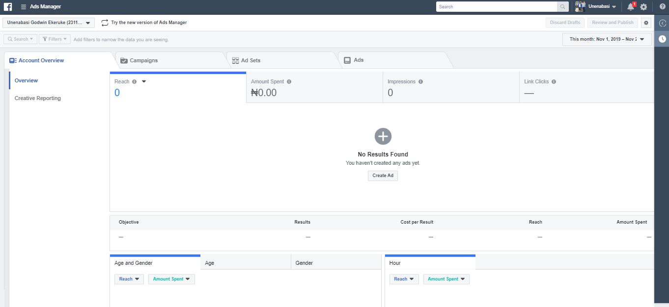 Image of Facebook Ads Manager