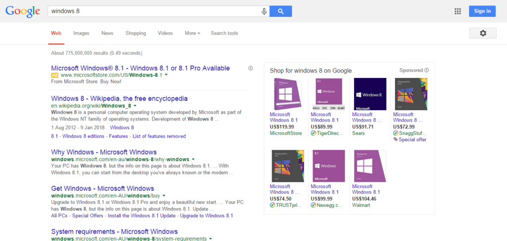 Google Shop