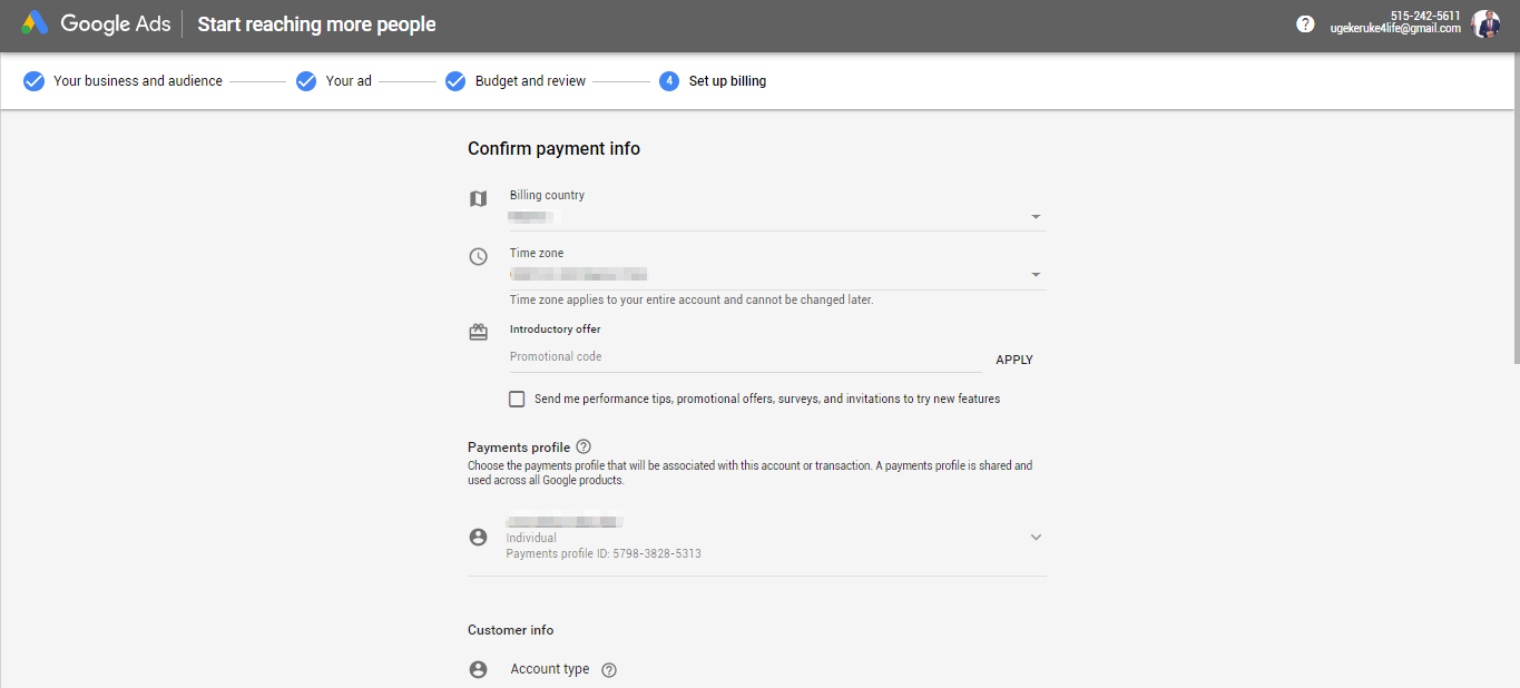 Image of Set up Billing 1 1