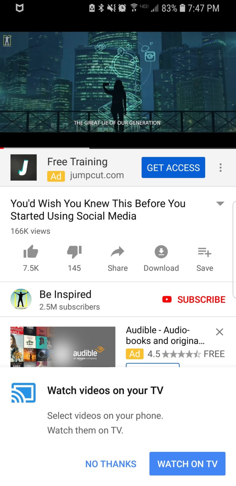 YouTube Mobile Video